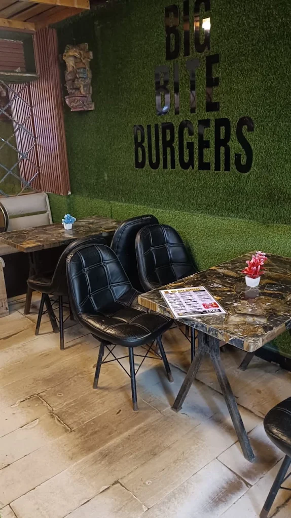 Big Bite Burgers interior seating